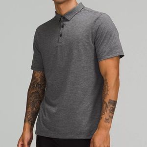 Men’s Lululemon Gray Heathered Golf Polo